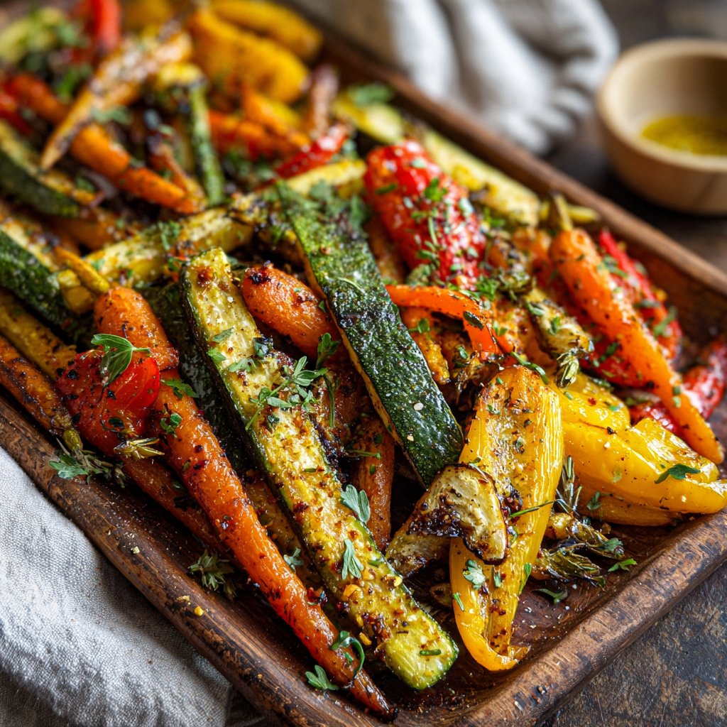 Springtime Roasted Vegetable Platter