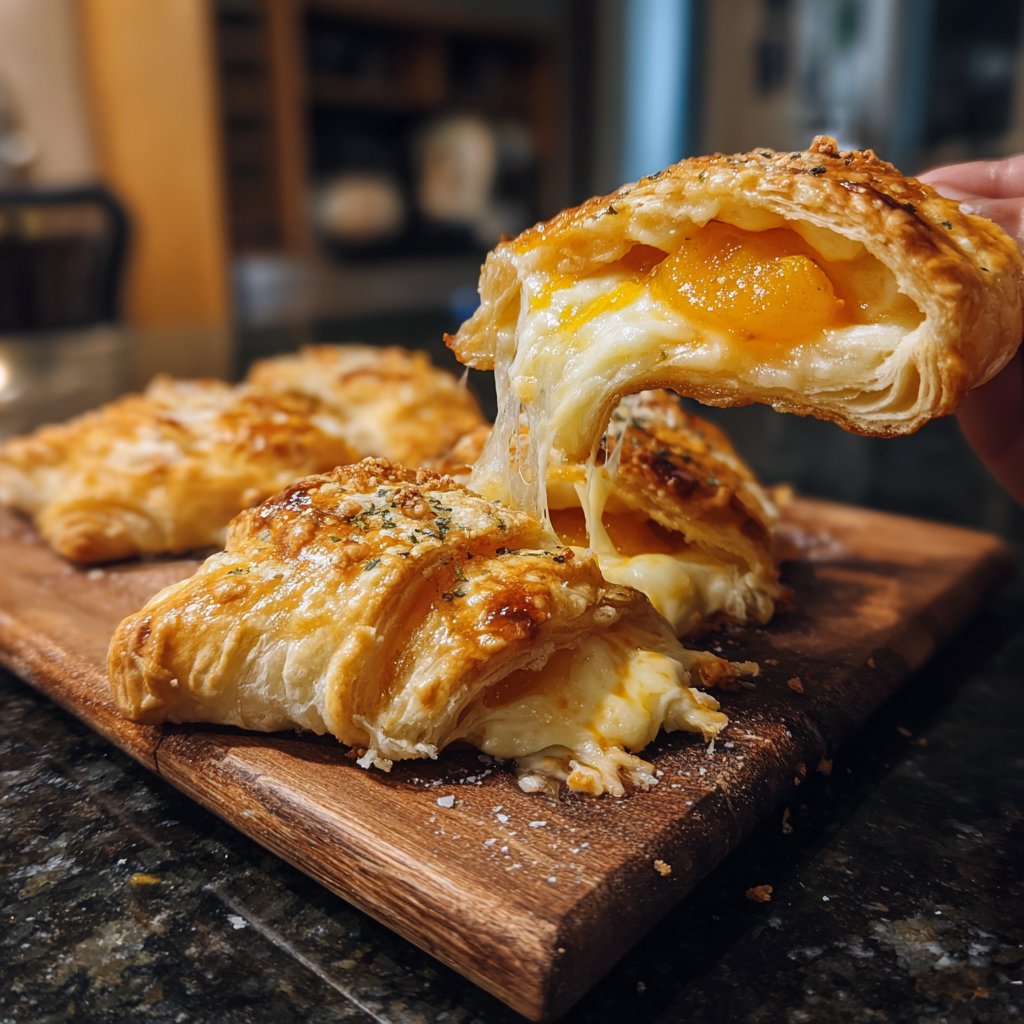 Savory Apricot and Cheese Pastries