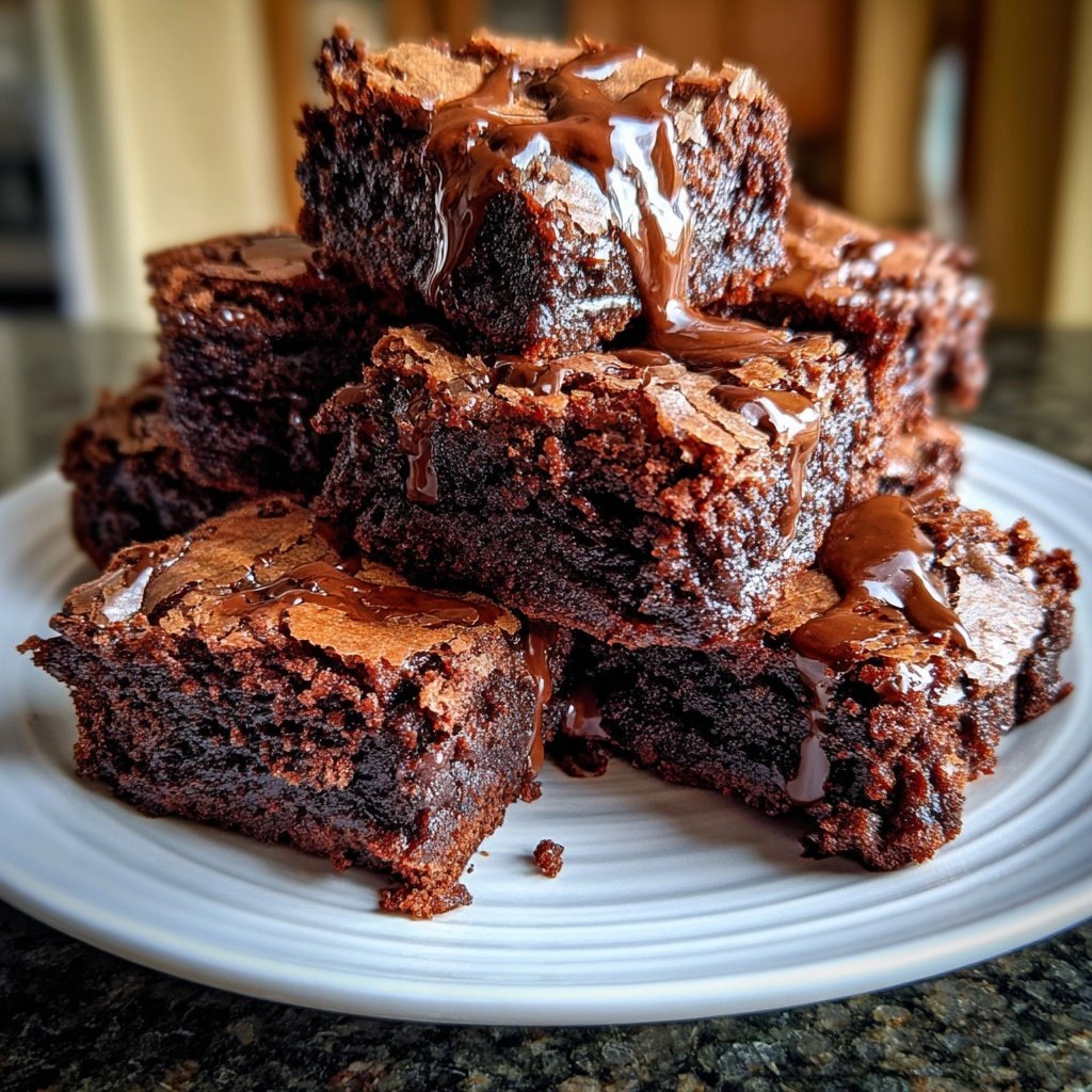 Dessert Chocolate Fudge Brownies