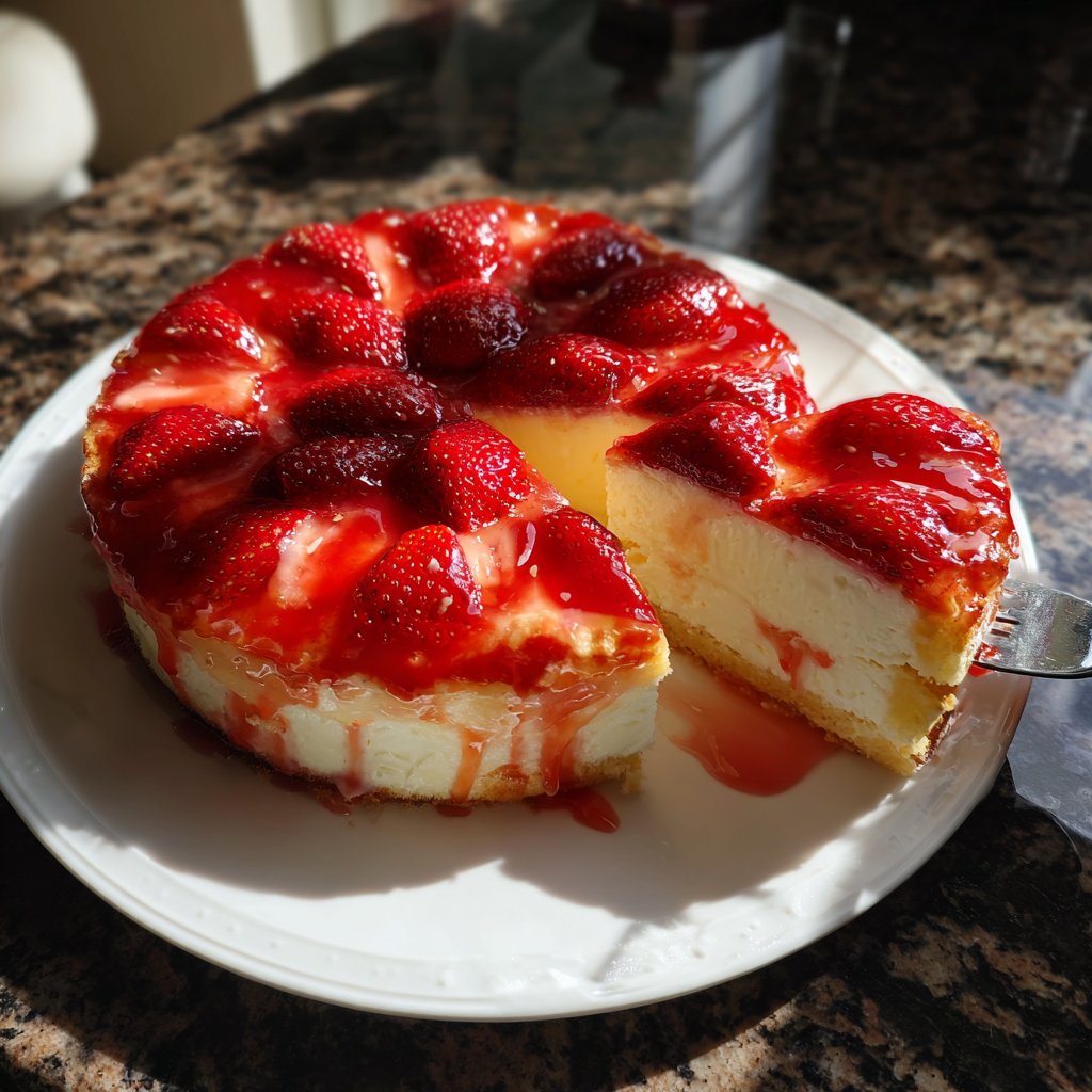 Sugar-Glazed Strawberry Charlotte