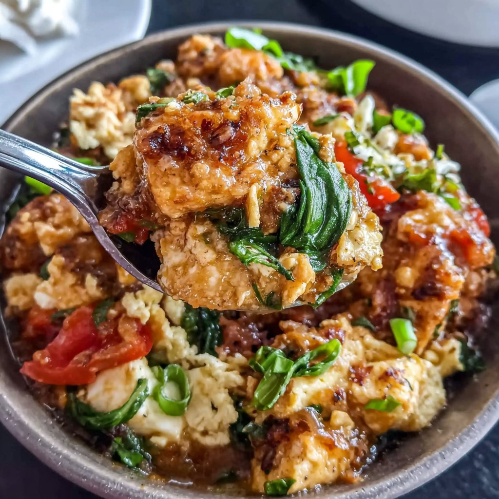 Tofu Scramble Breakfast Bowl