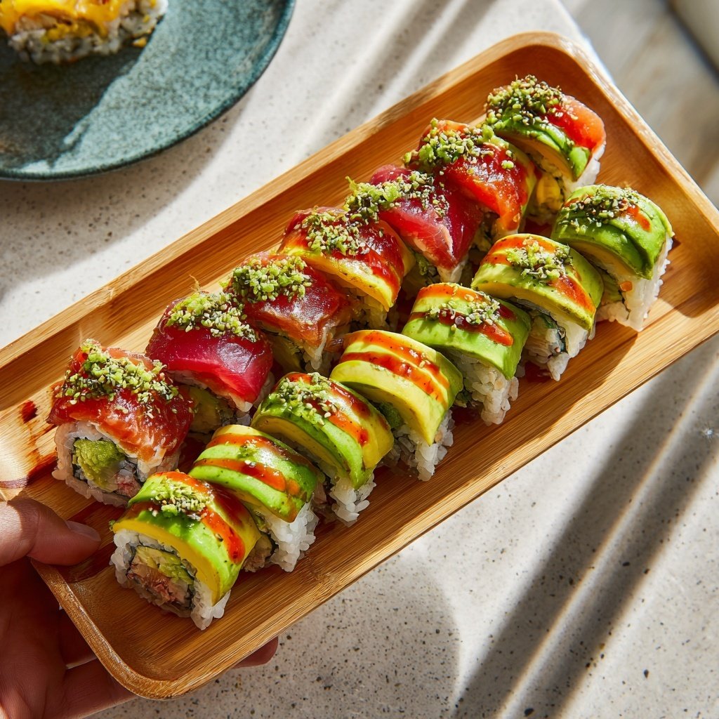 Global Japanese Sushi Rolls